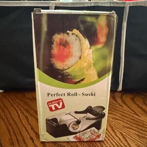 As Seen On TV Perfect Roll Sushi Maker - Black and White